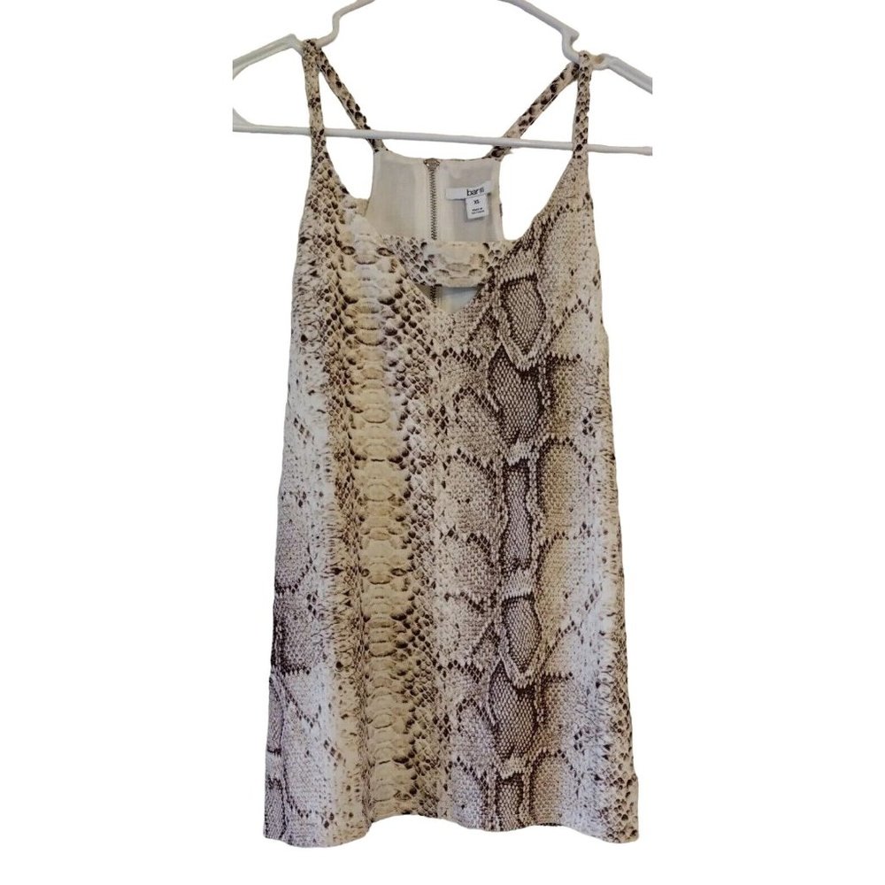 Bar Iii Essentials Womens Xs Snake Python Halter … - image 1